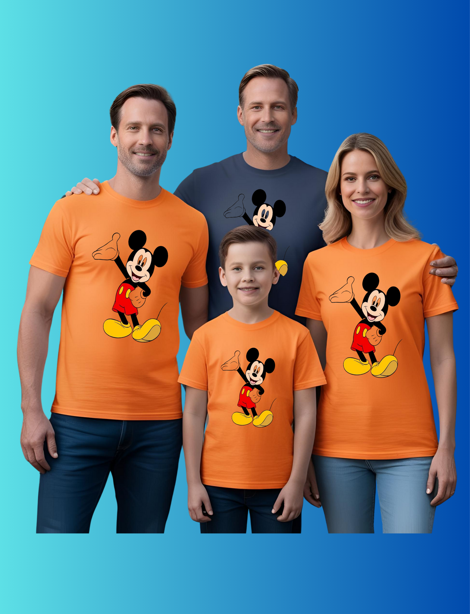 Cartoon Character Print T-Shirt