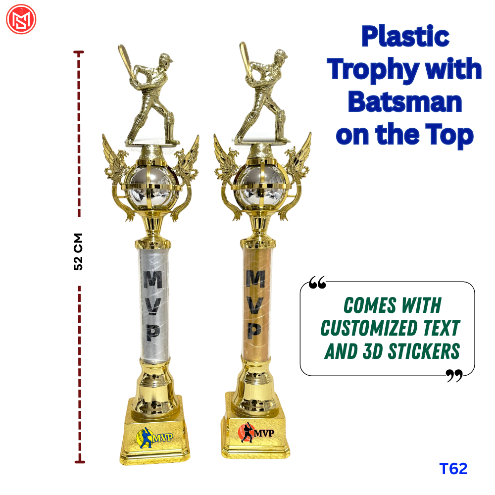 Cricket Trophy for MVP Player