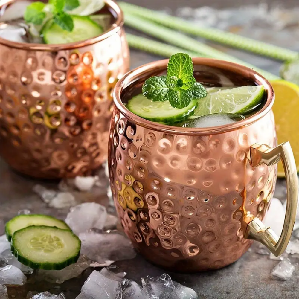 Copper Stonewashed Mule Beer Mug