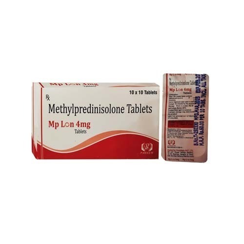 Methylprednisolone Tablets Mp Lon 4mg