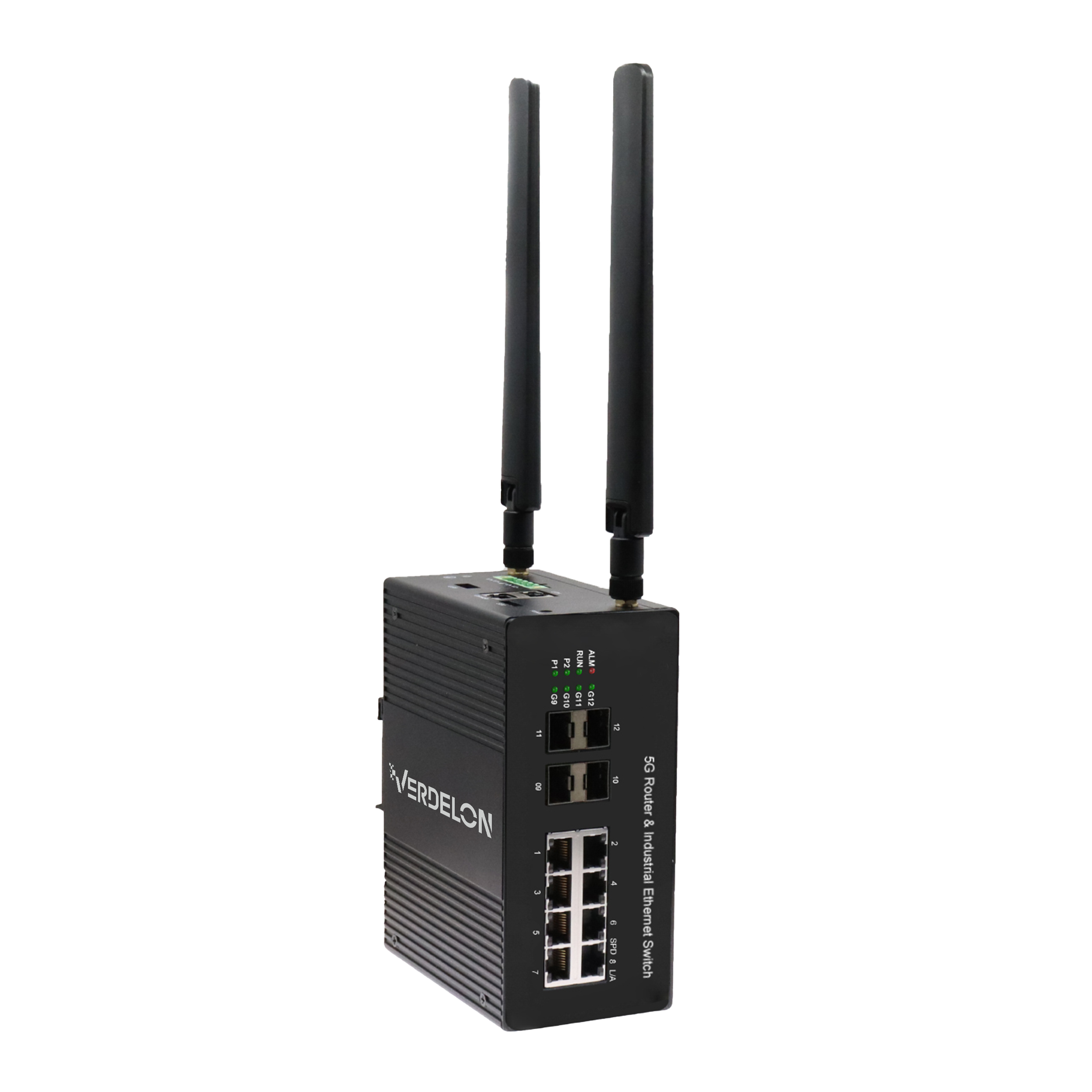 Industrial 5G Router - 8 Port Ethernet Switch