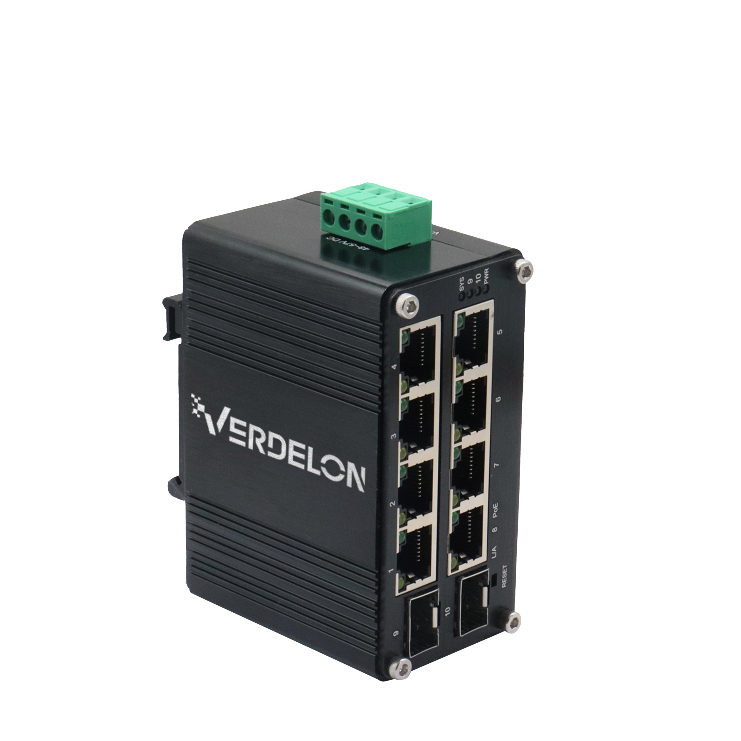 Industrial Managed Compact 8 Port PoE+ Switch