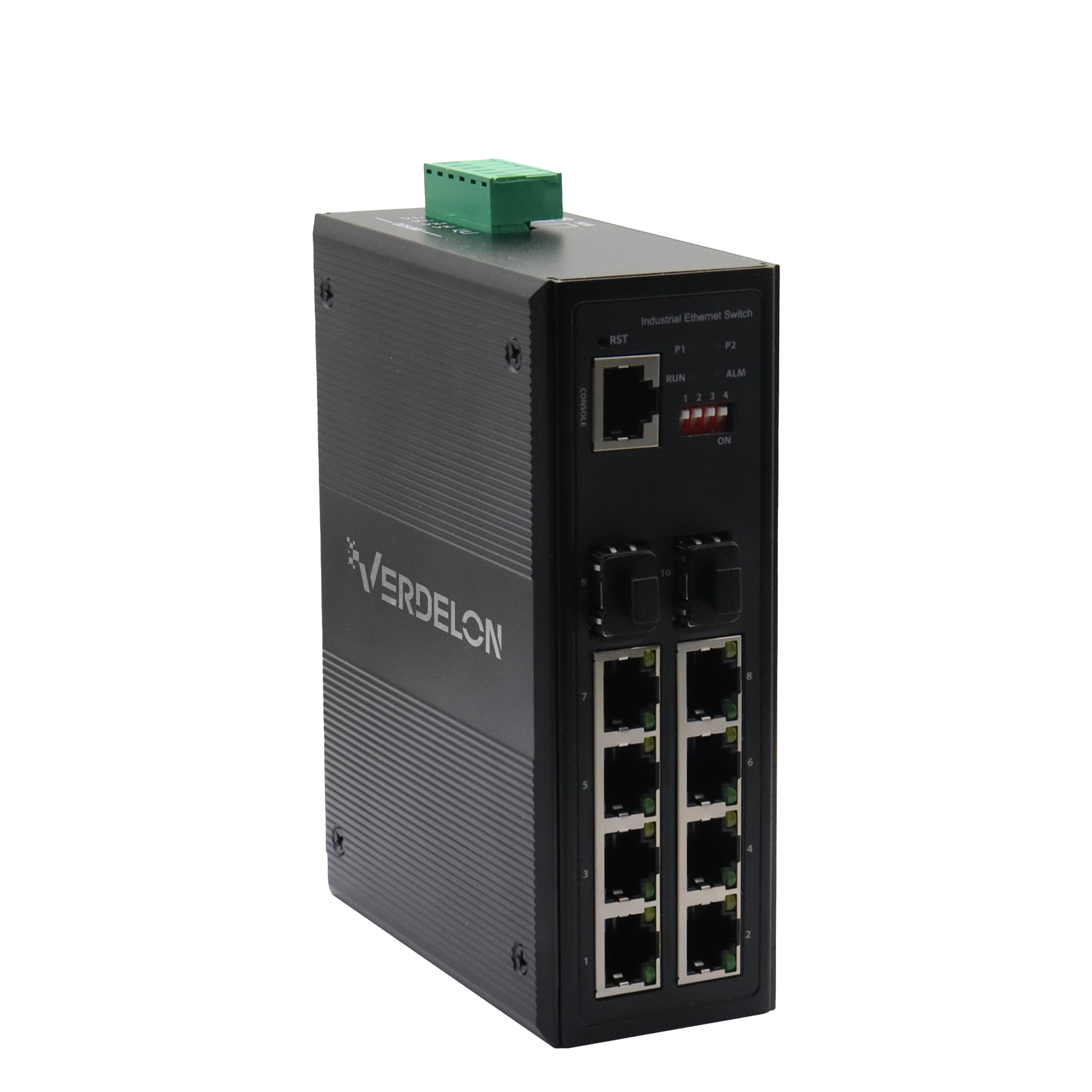 Industrial Managed 4+4 Port PoE+/PoE++ Switch