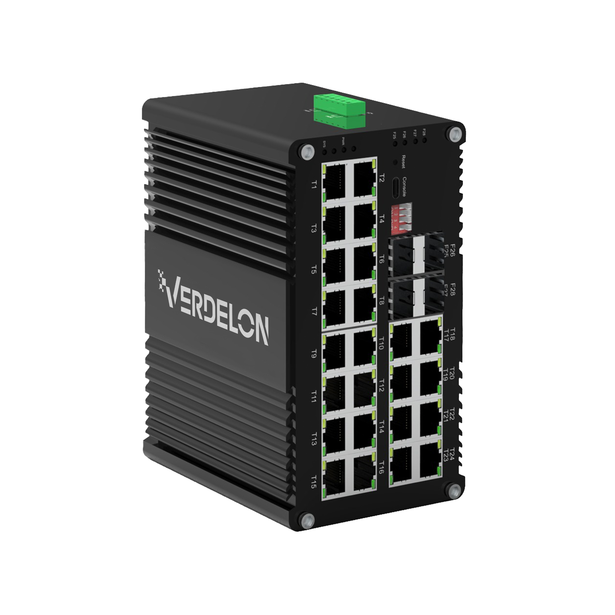 Industrial L2+ Managed 24 Port PoE+ Switch