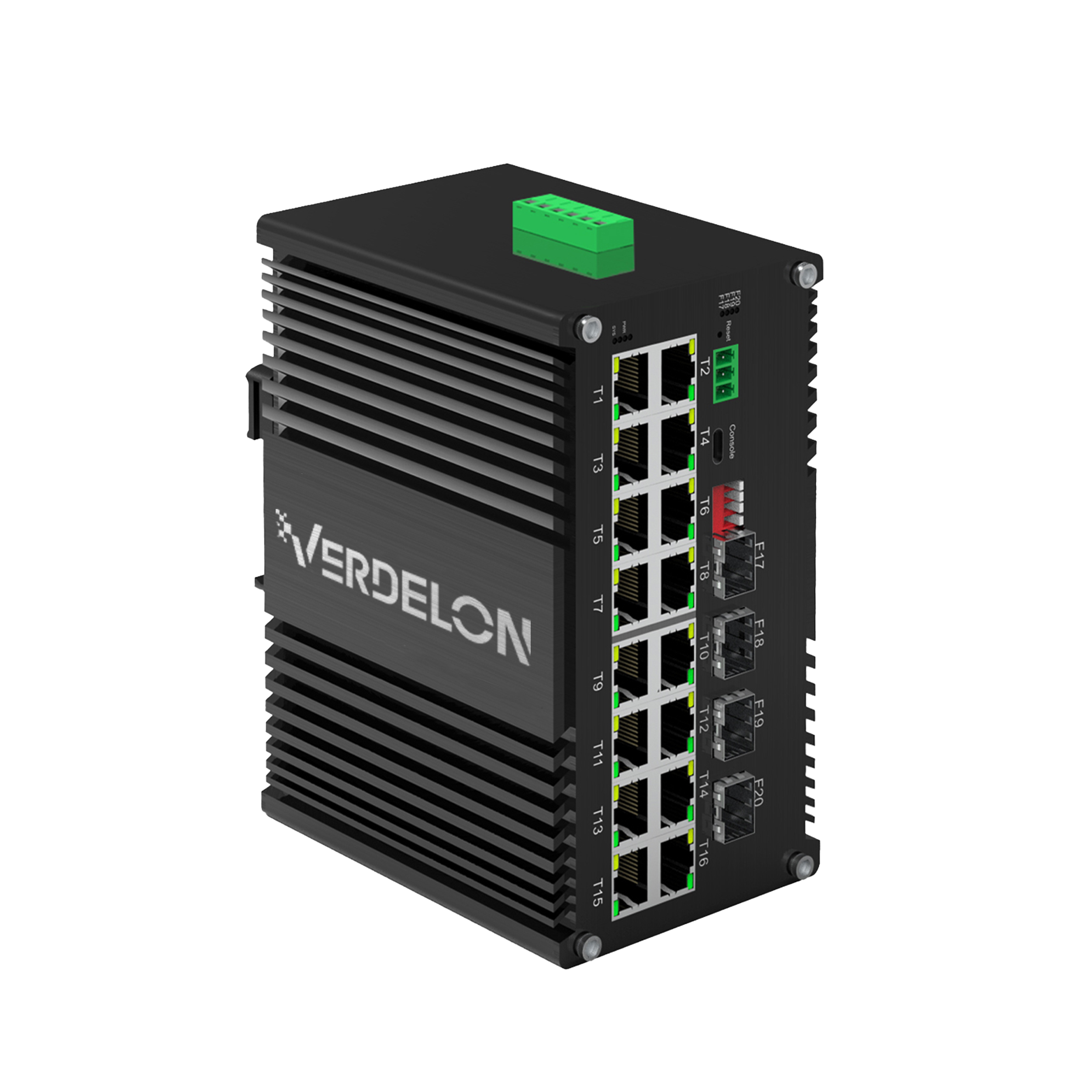 Industrial L2+ Managed 16 Port PoE+ Switch