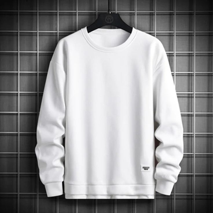 Classic White Sweatshirt