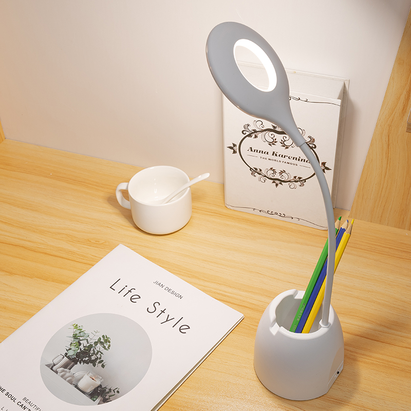 1218A LED Desk Lamp with Pen Holder