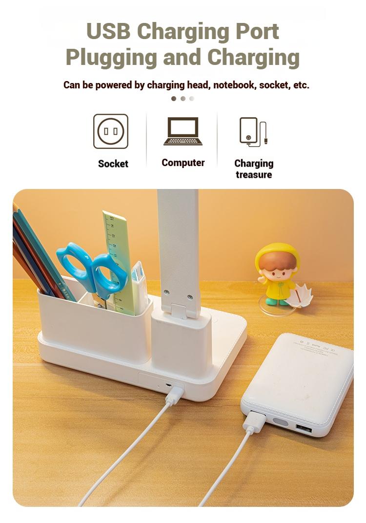 1315 LED Desk Lamp with Pen Holder
