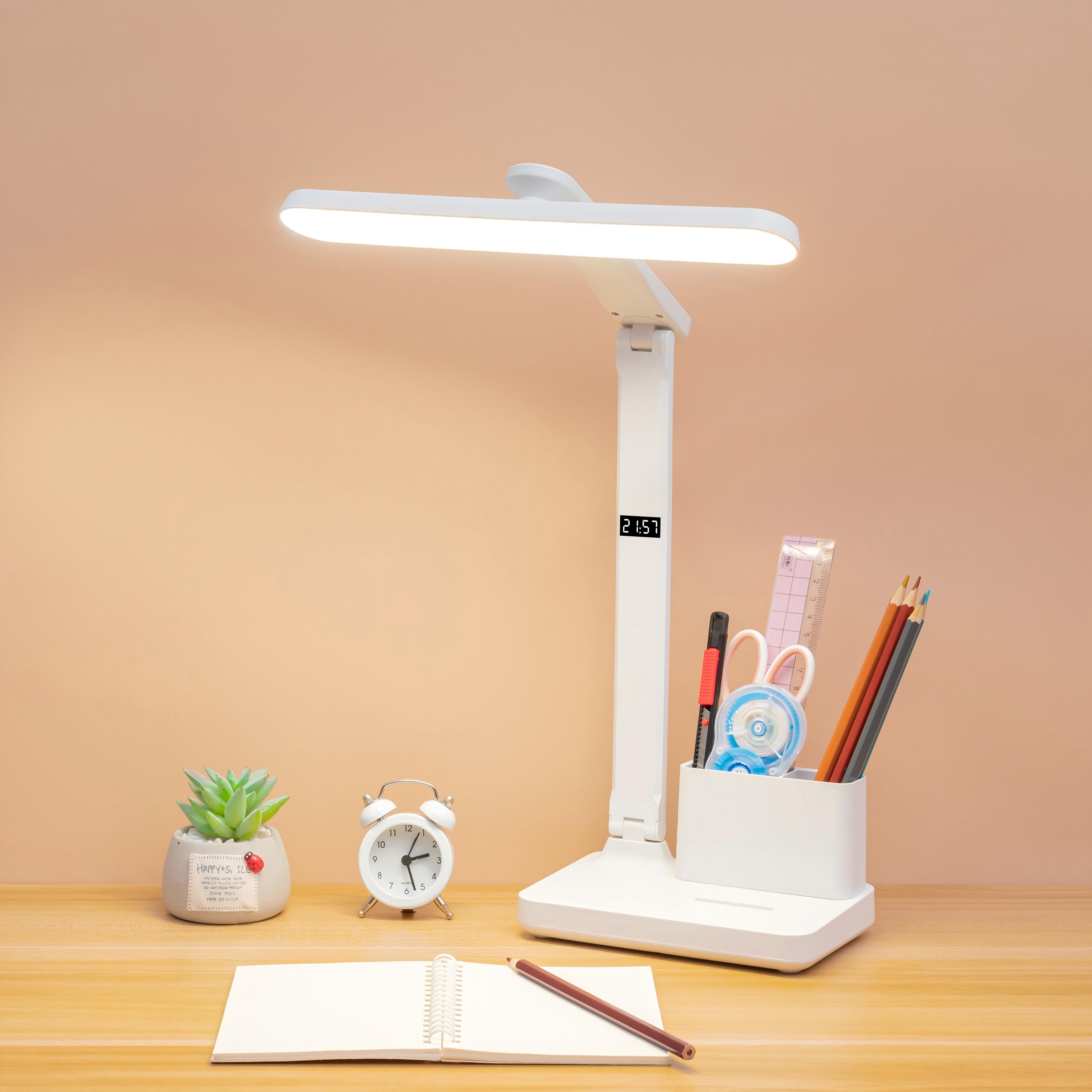 1313 LED Desk Lamp with Clock