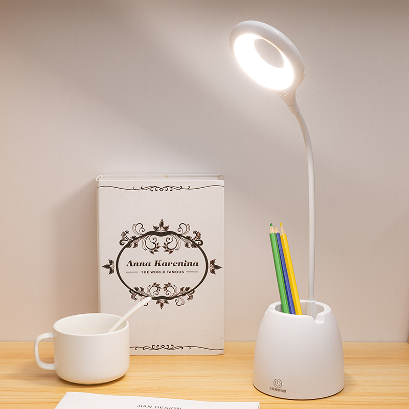 1218A LED Desk Lamp with Pen Holder
