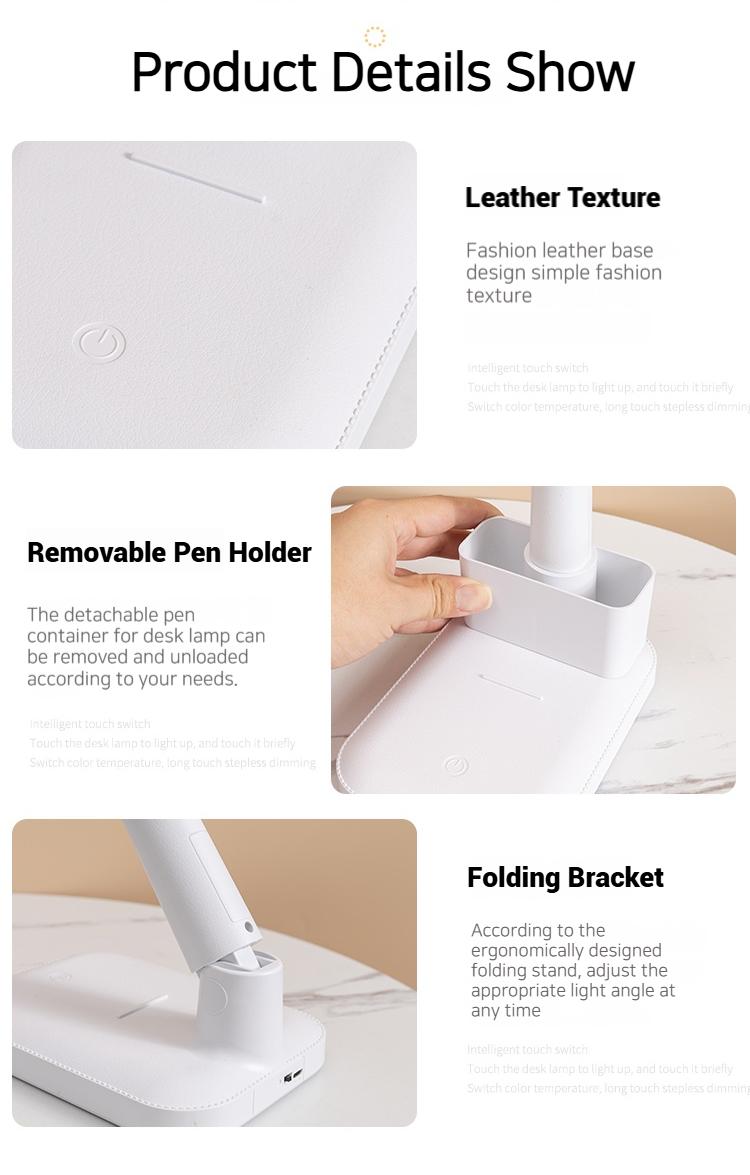 1289 LED Desk Lamp with Pen Holder