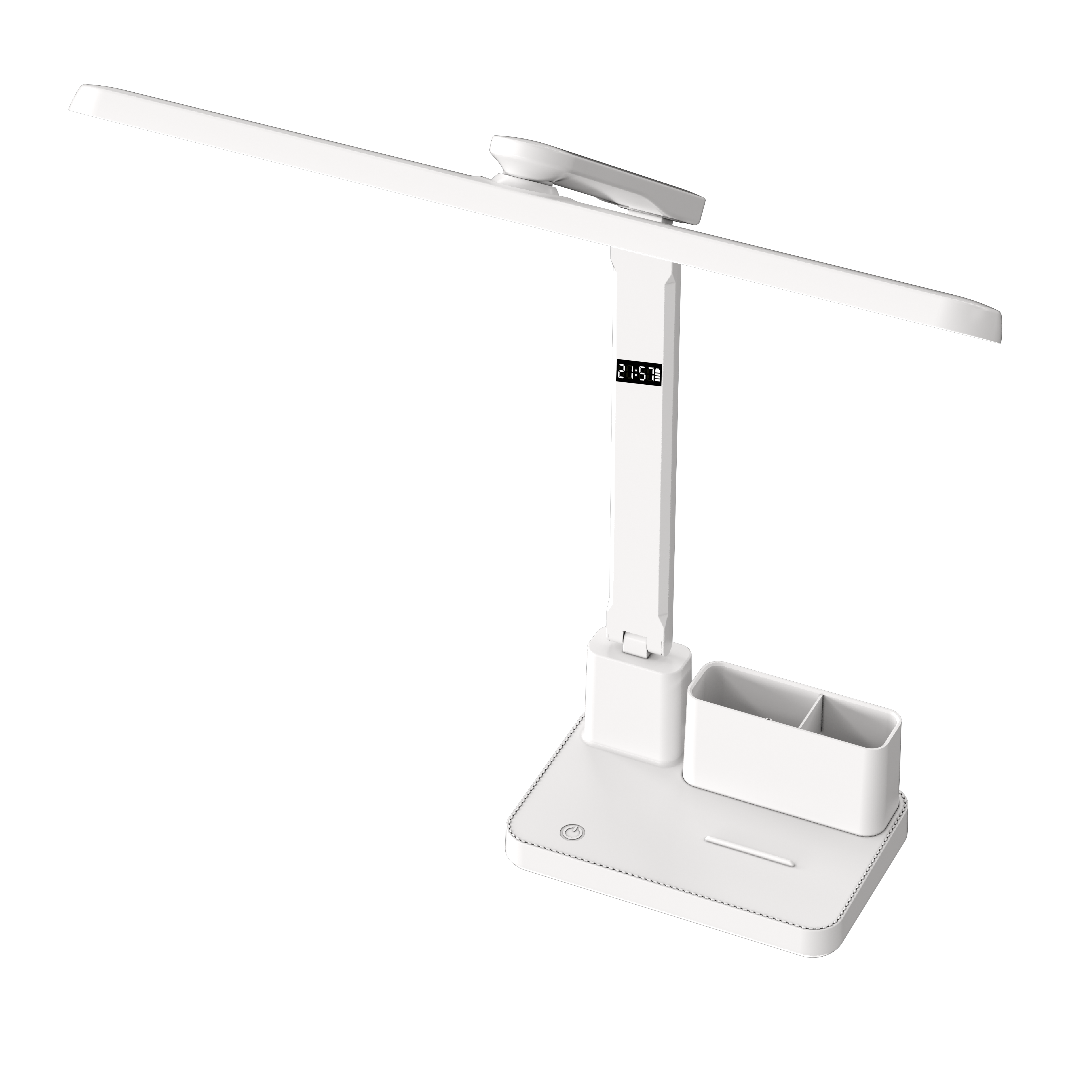 1315 LED Desk Lamp with Clock