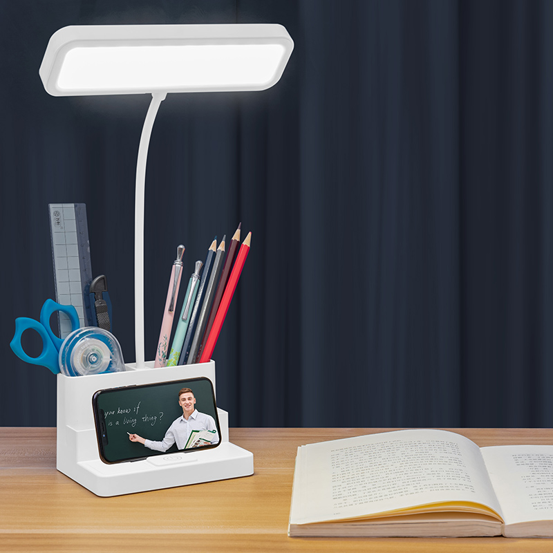 1228B LED Desk Lamp with Pen Holder