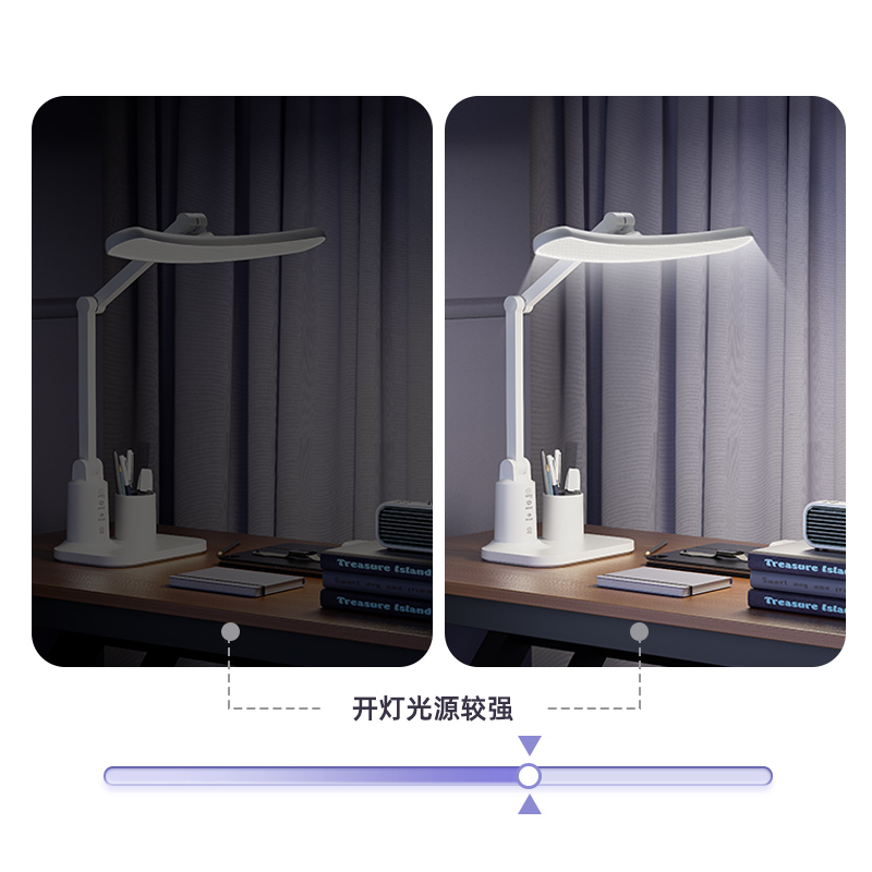 1516-35 LED Desk Lamp with Pen Holder