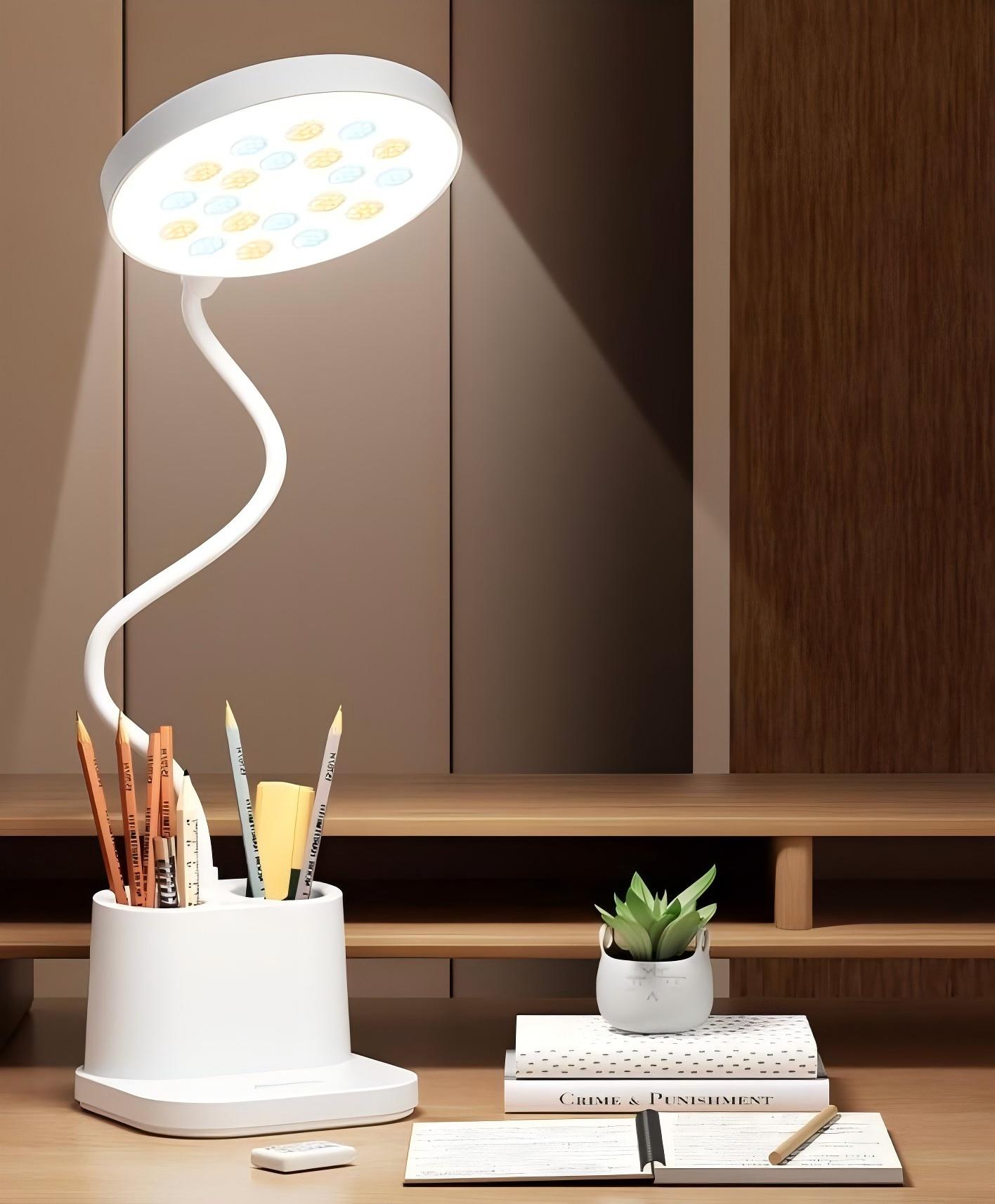 1322A LED Desk Lamp with Pen Holder