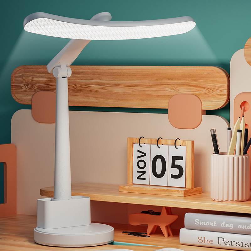1318-35 LED Desk Lamp with Pen Holder