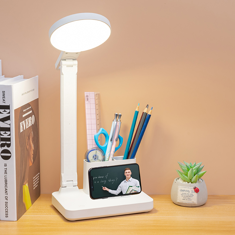 1312 LED Desk Lamp with Pen Holder