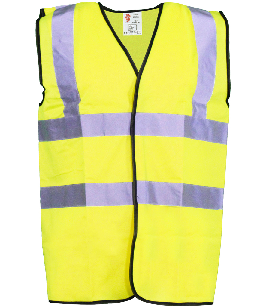 High visibility safety vest