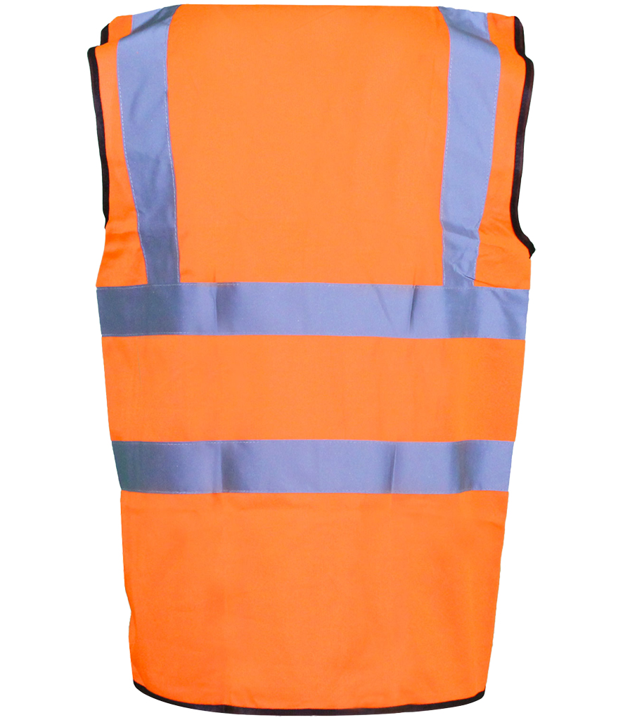 High visibility safety vest