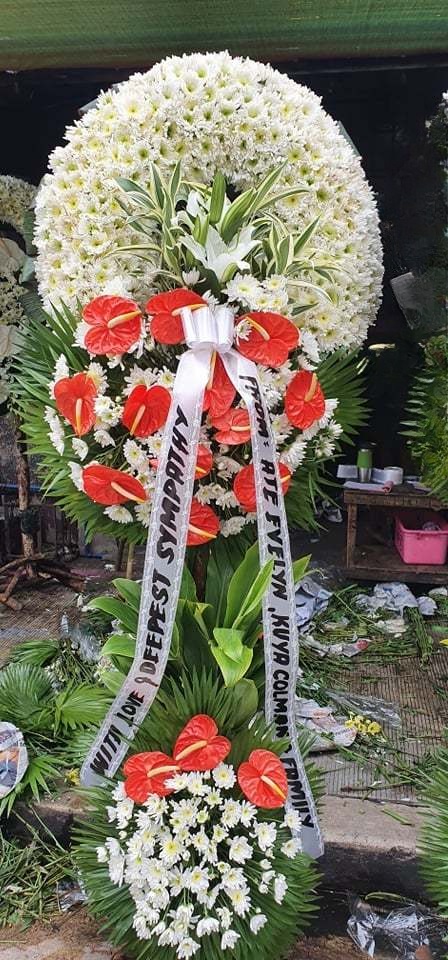 Sympathy Funeral Flower Stand