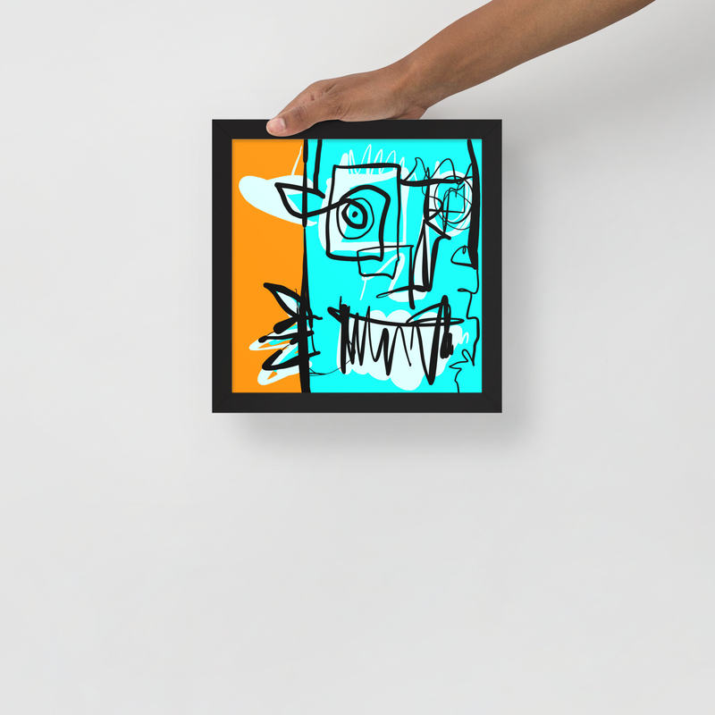 Emil Oscar Framed poster