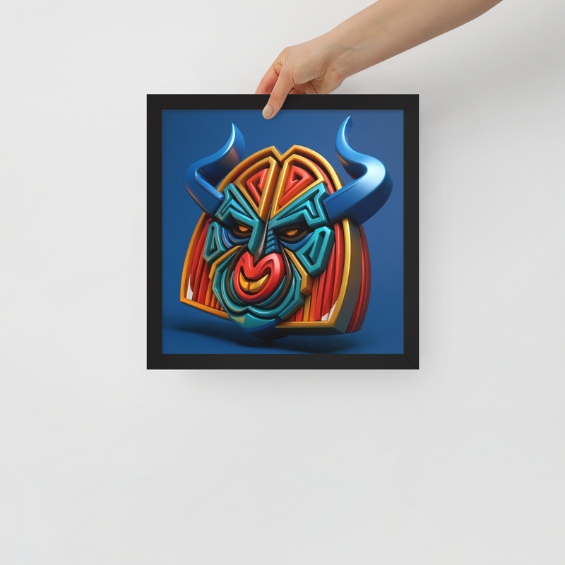 toro 3d Emil oscar print