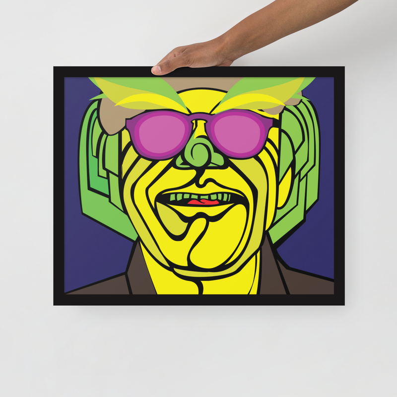 Kim Larsen Indrammet print