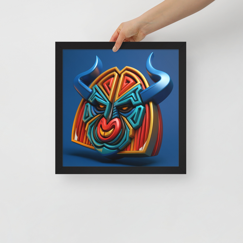 toro 3d Emil oscar print