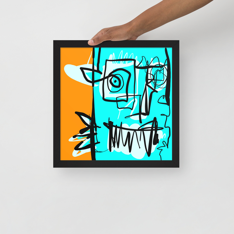 Emil Oscar Framed poster