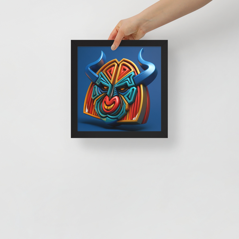 toro 3d Emil oscar print