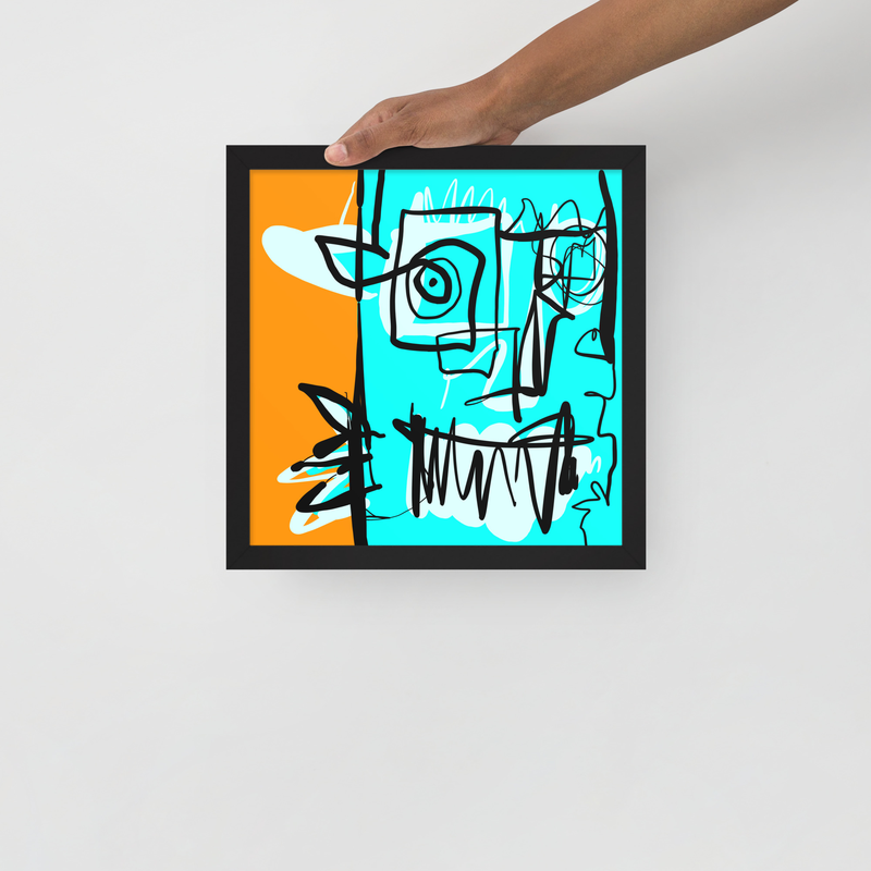 Emil Oscar Framed poster