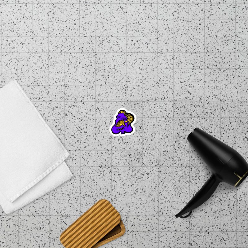 Emil Oscar Sticker Blå Mand