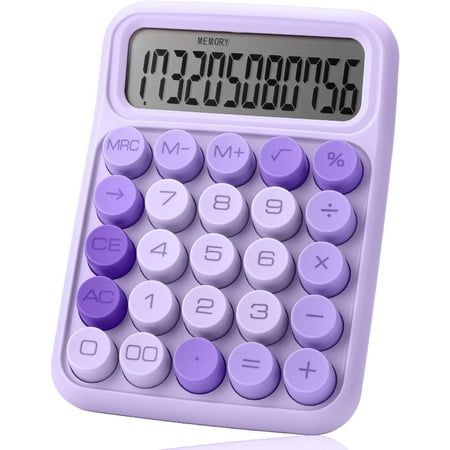Purple Retro Calculator