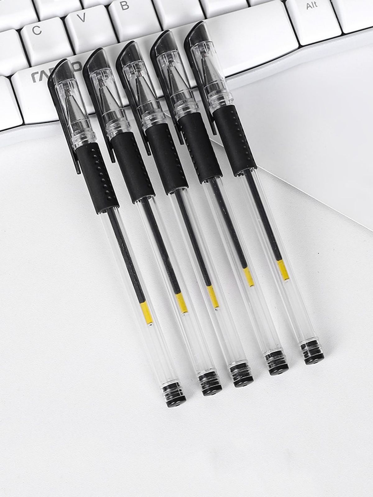 Transparent Gel Ink Pen Set