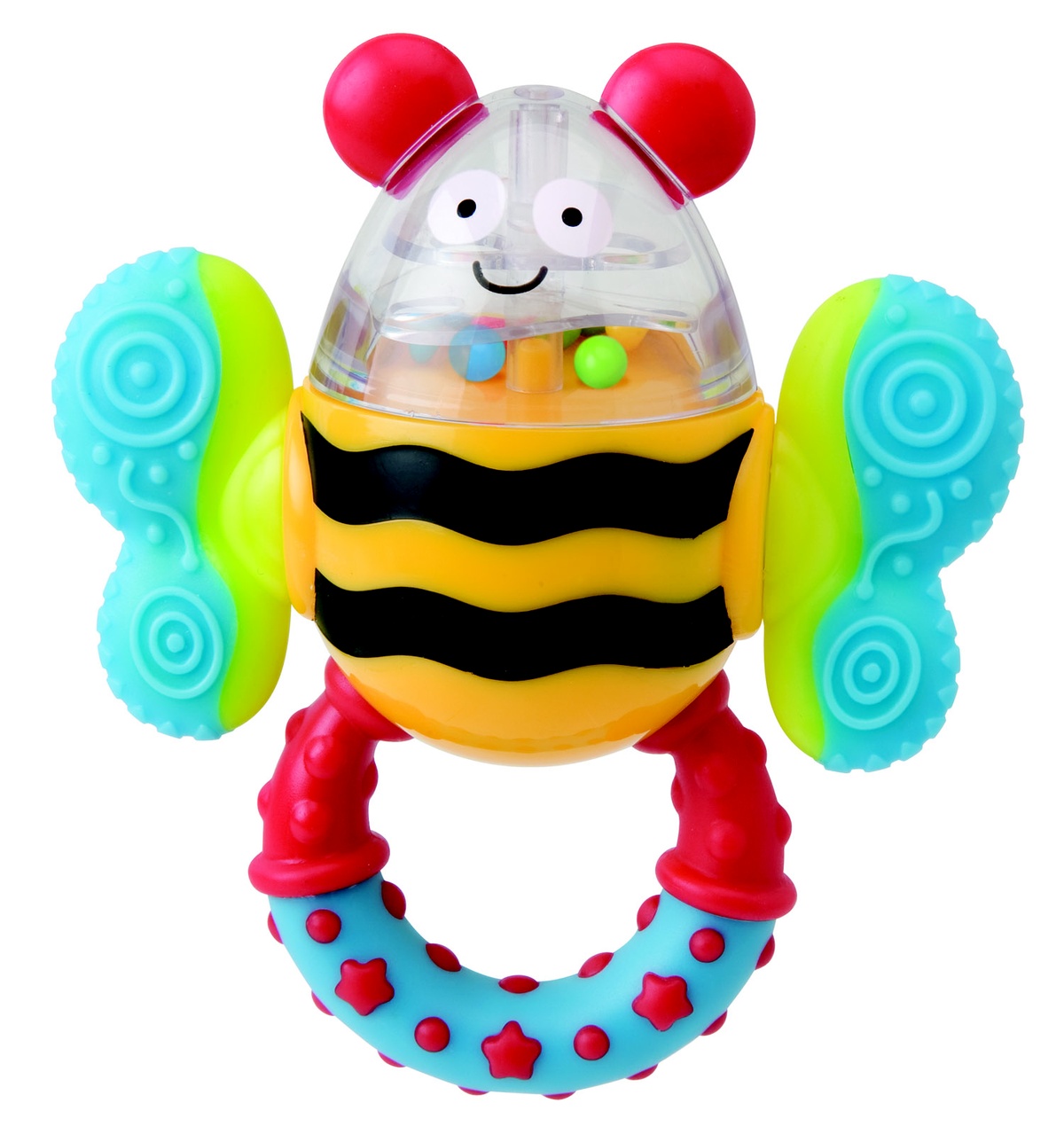 Bee-shaped Baby Rattle