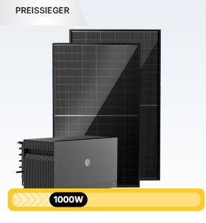 Balkonkraftwerk 1000 Watt