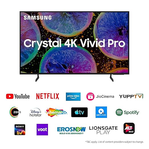 Samsung Crystal 4K Vivid Pro 2024 D Series