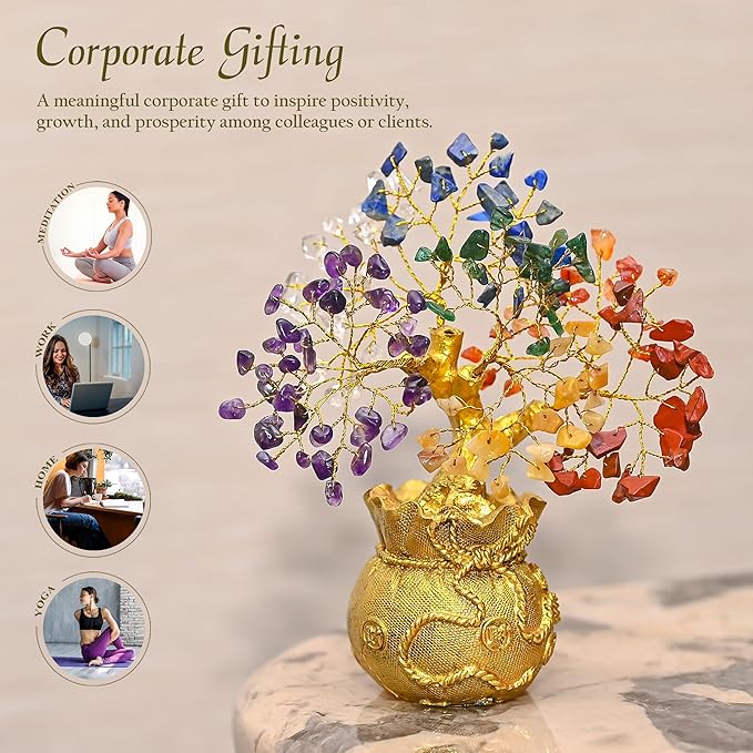 Gemstone Tree Ornament