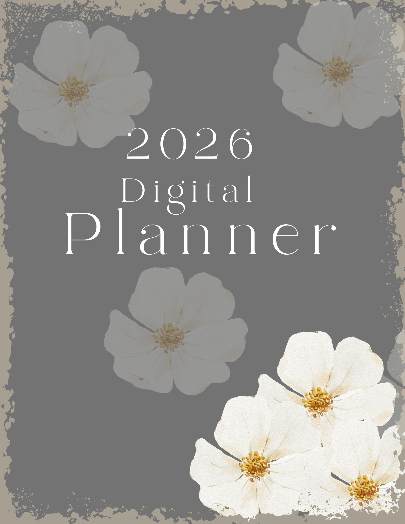 2026 Customizable Digital Planner