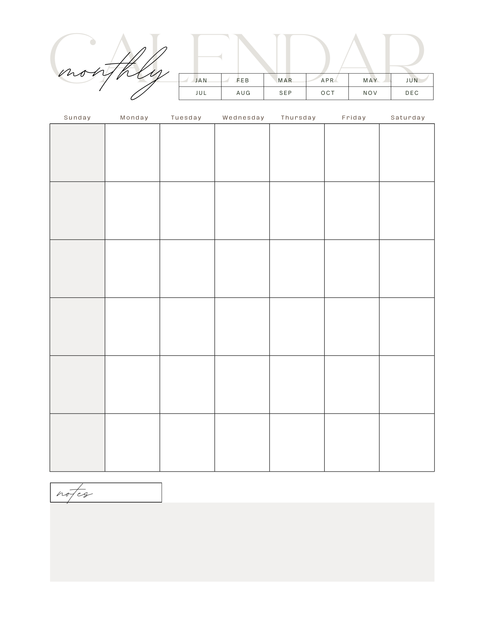 2025 Customizable Digital Planner