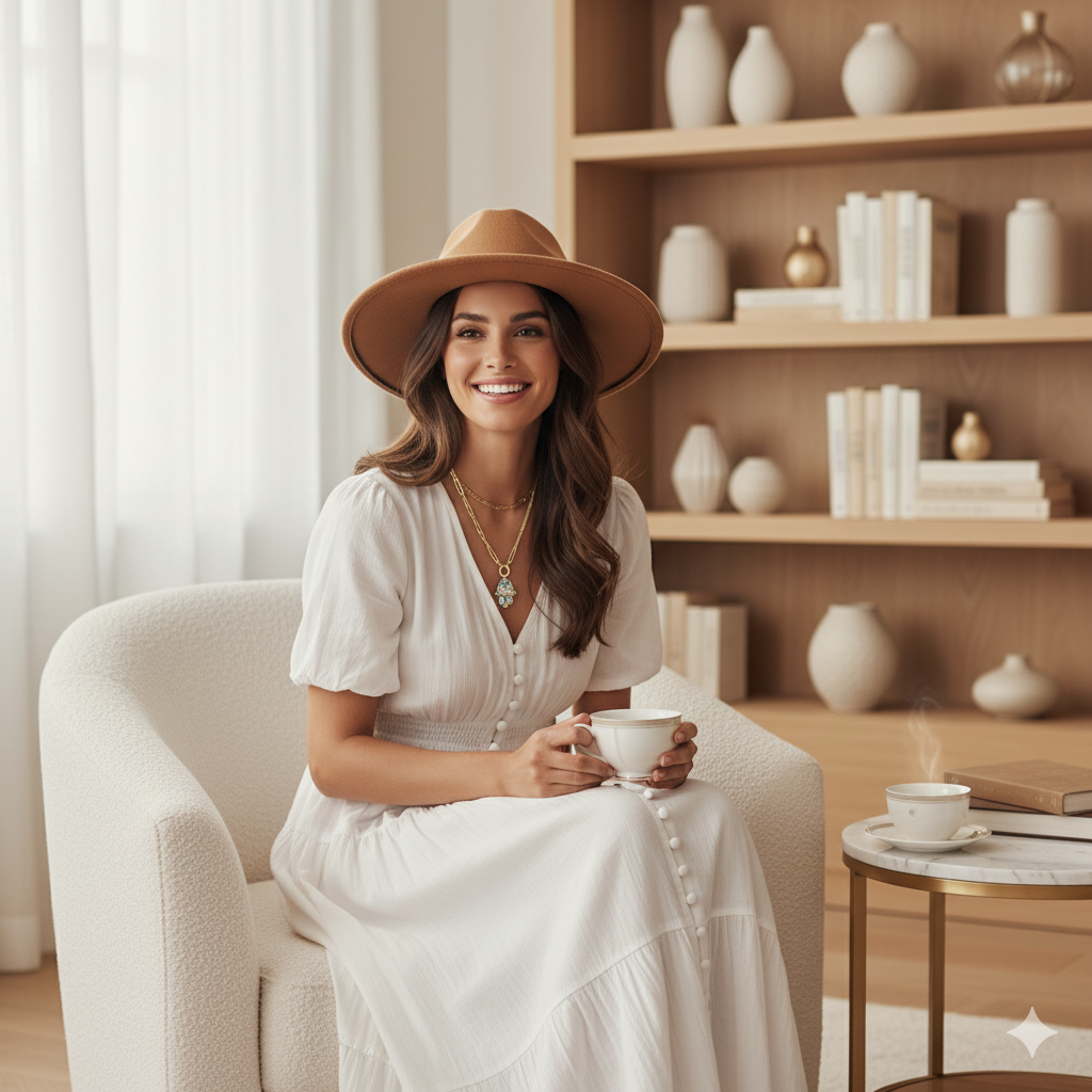 Collier Main de Fatma Doré 