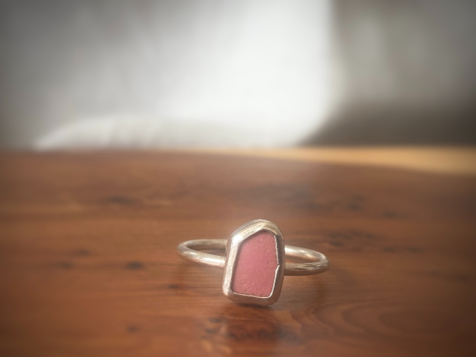 Coral Ring - Size P