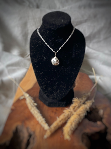 Molten Silver Necklace