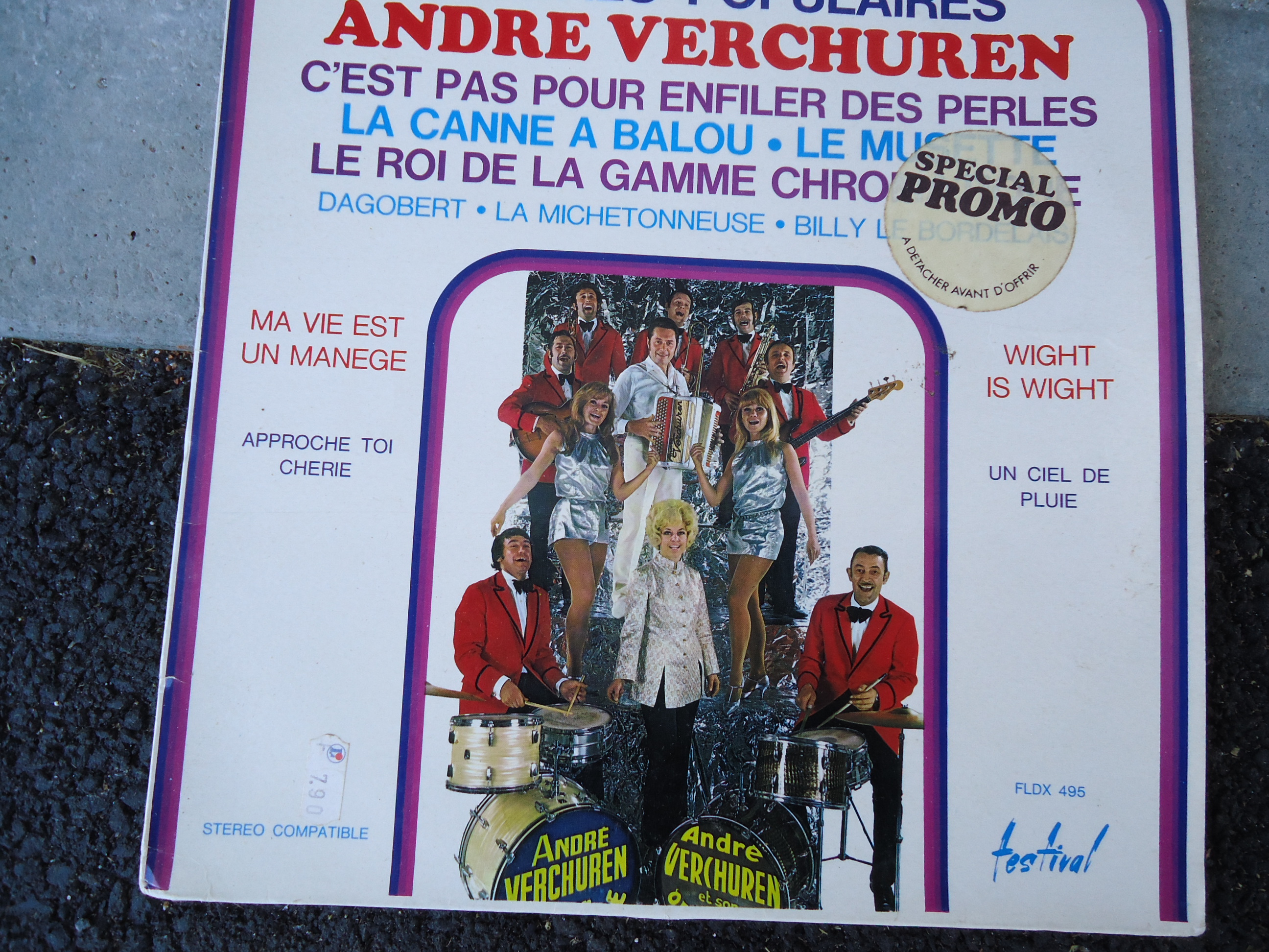 Disque vinyle André Verchuren
