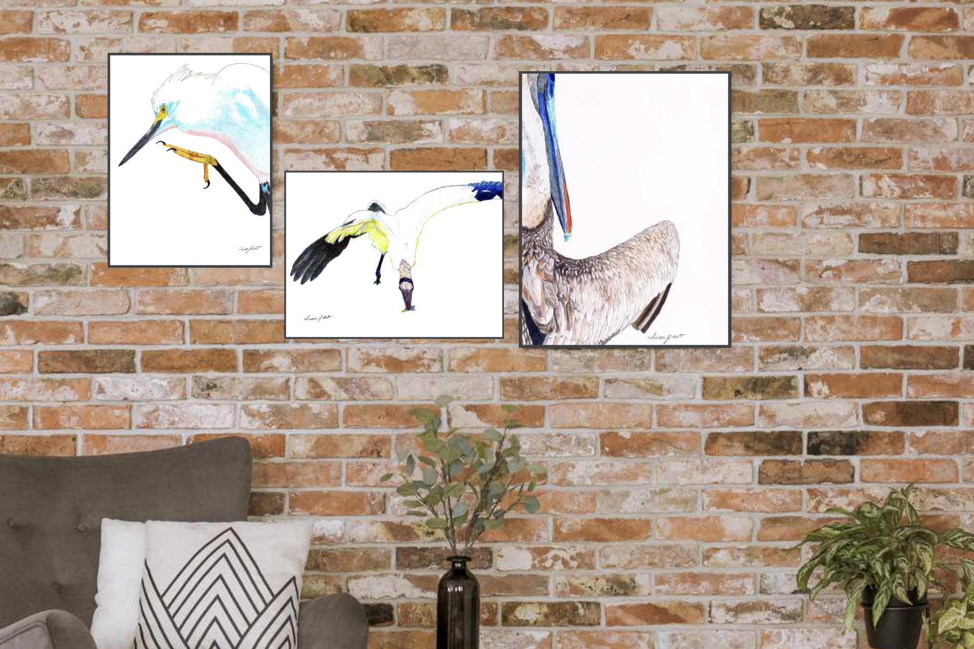 Snowy Egret Print of Original