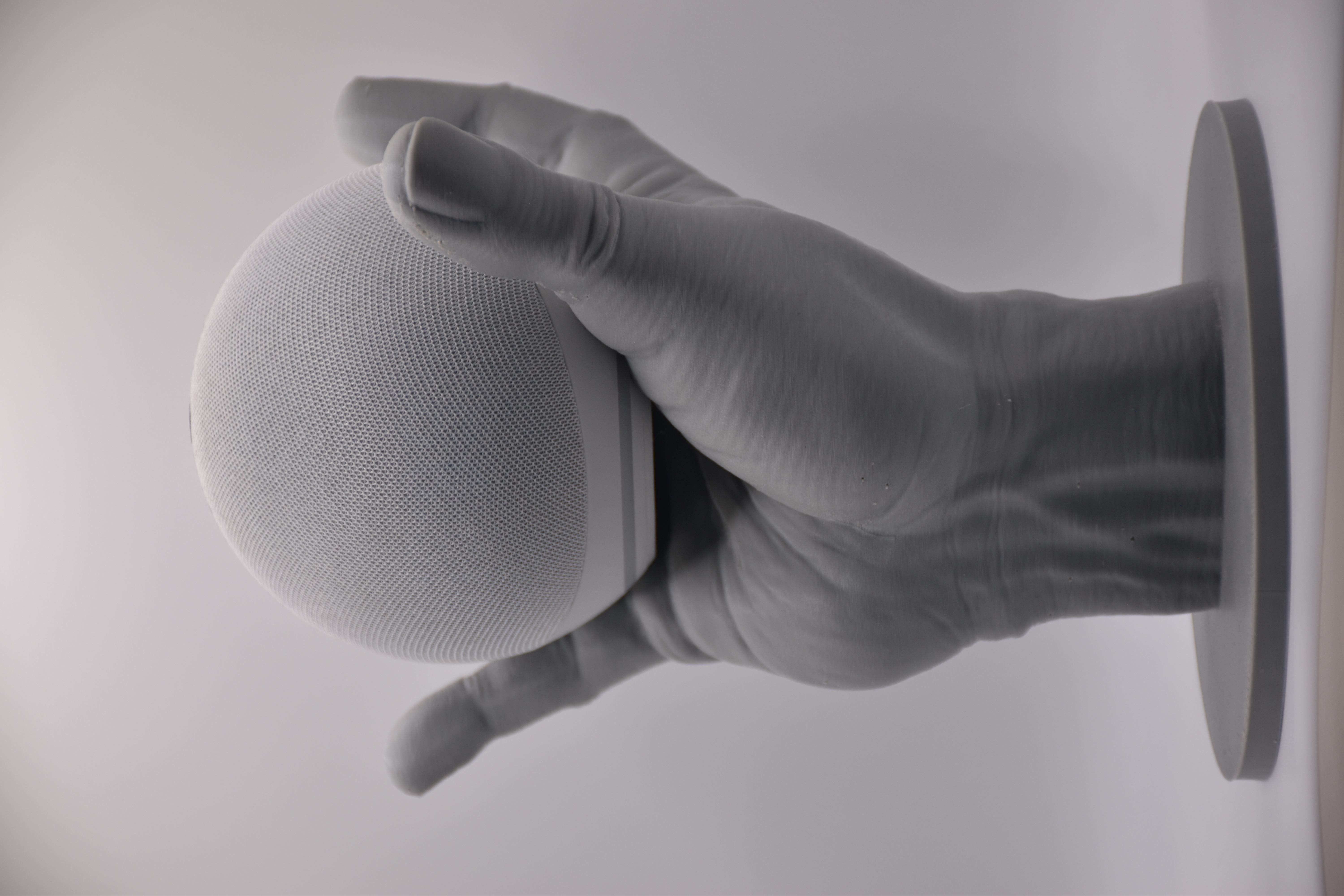 3D Printed Hand Sculptured for Echo Dot