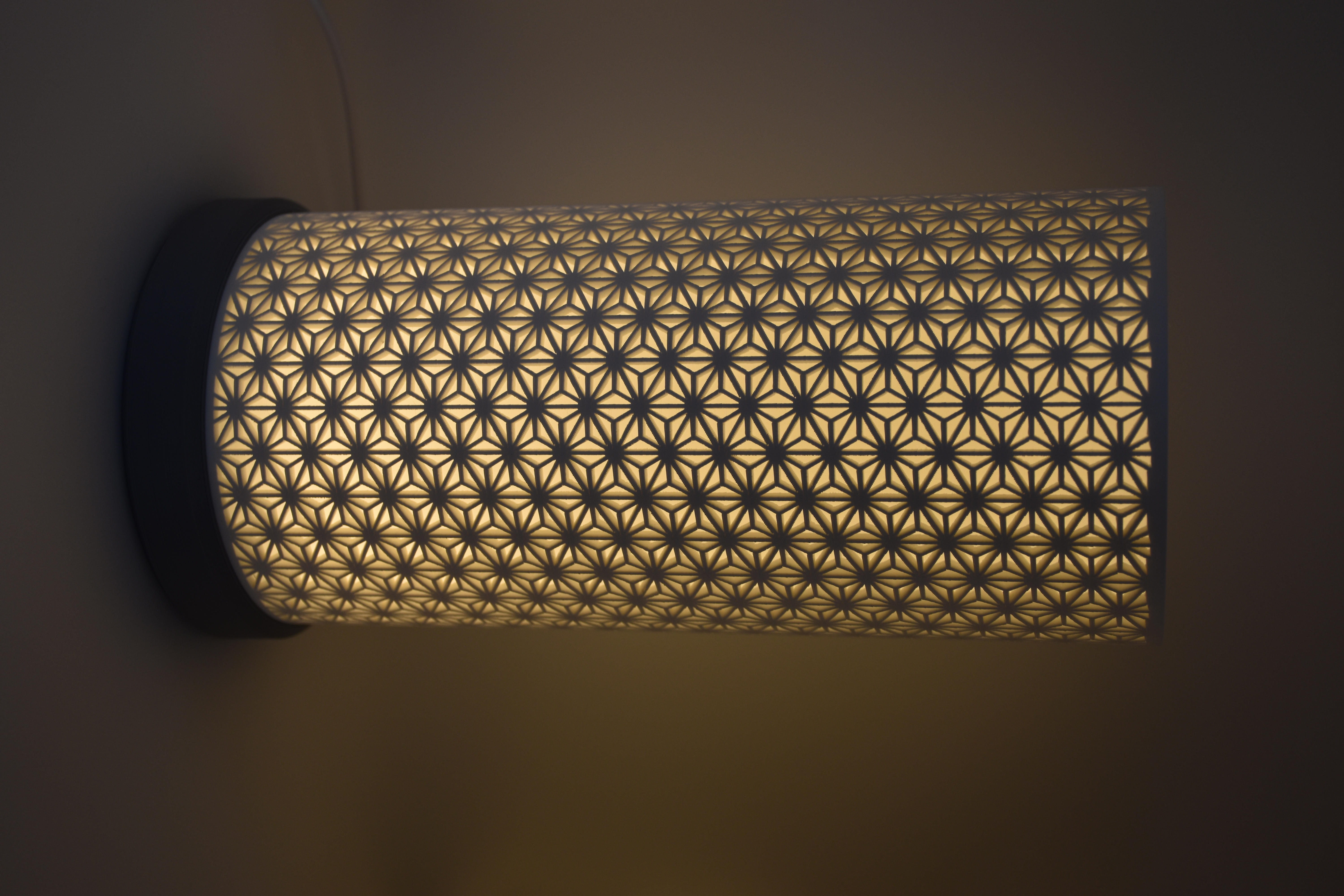 Japanese Kumiko Table Lamp