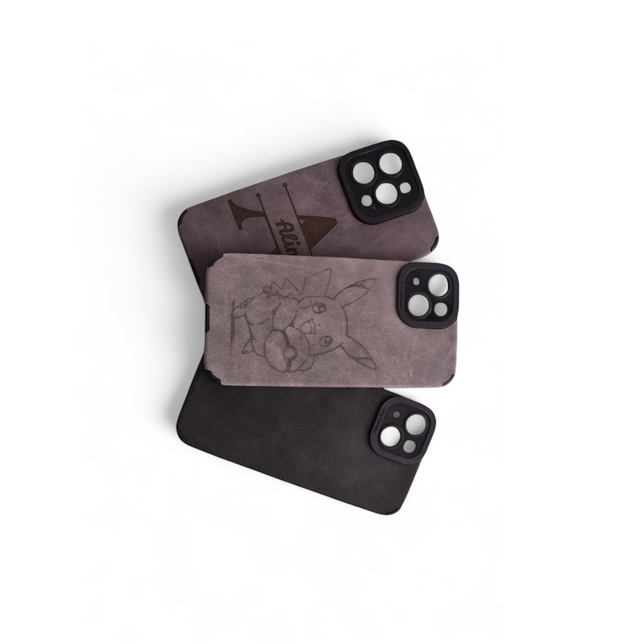 Custom Engraved Leather Phone Cases
