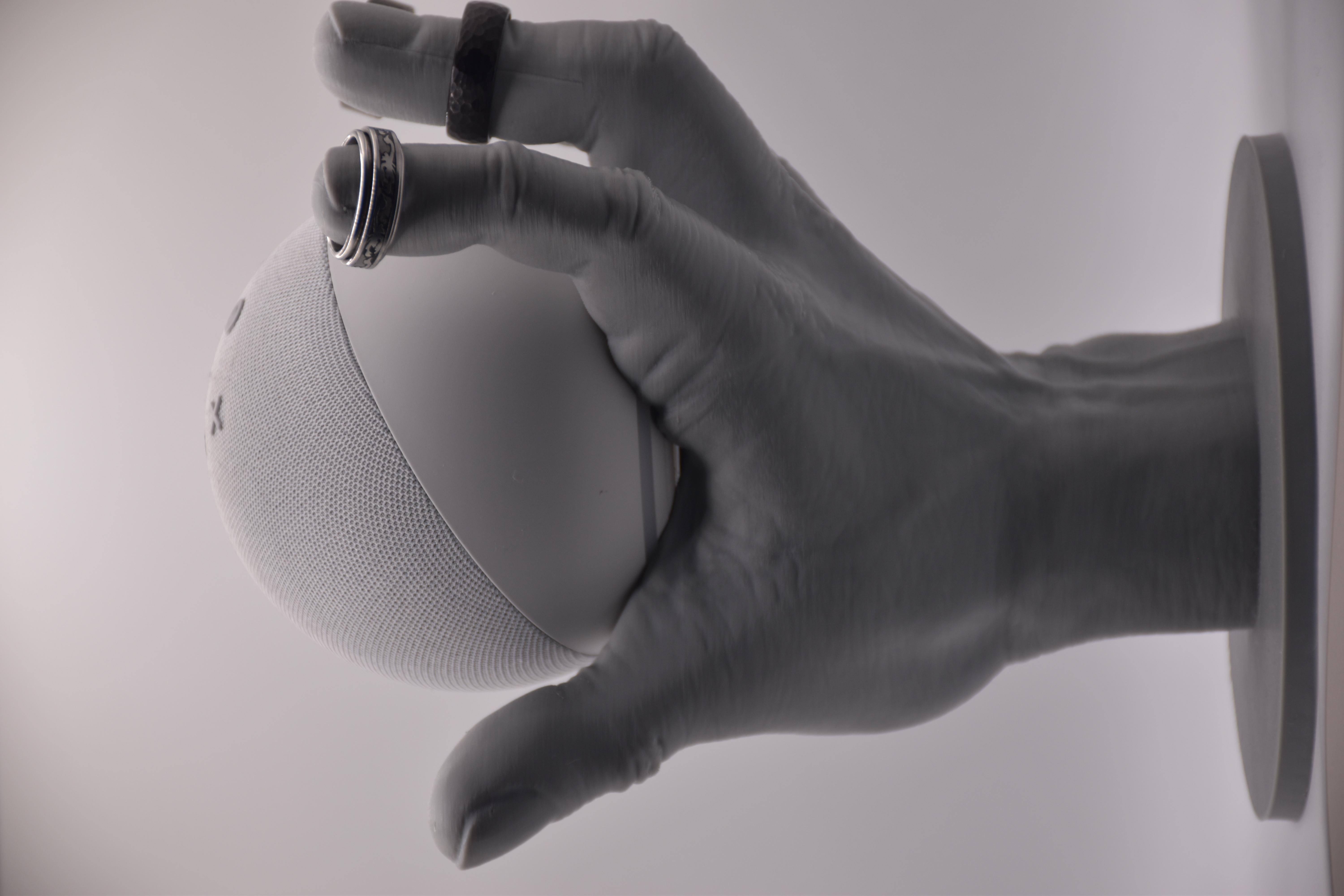 3D Printed Hand Sculptured for Echo Dot