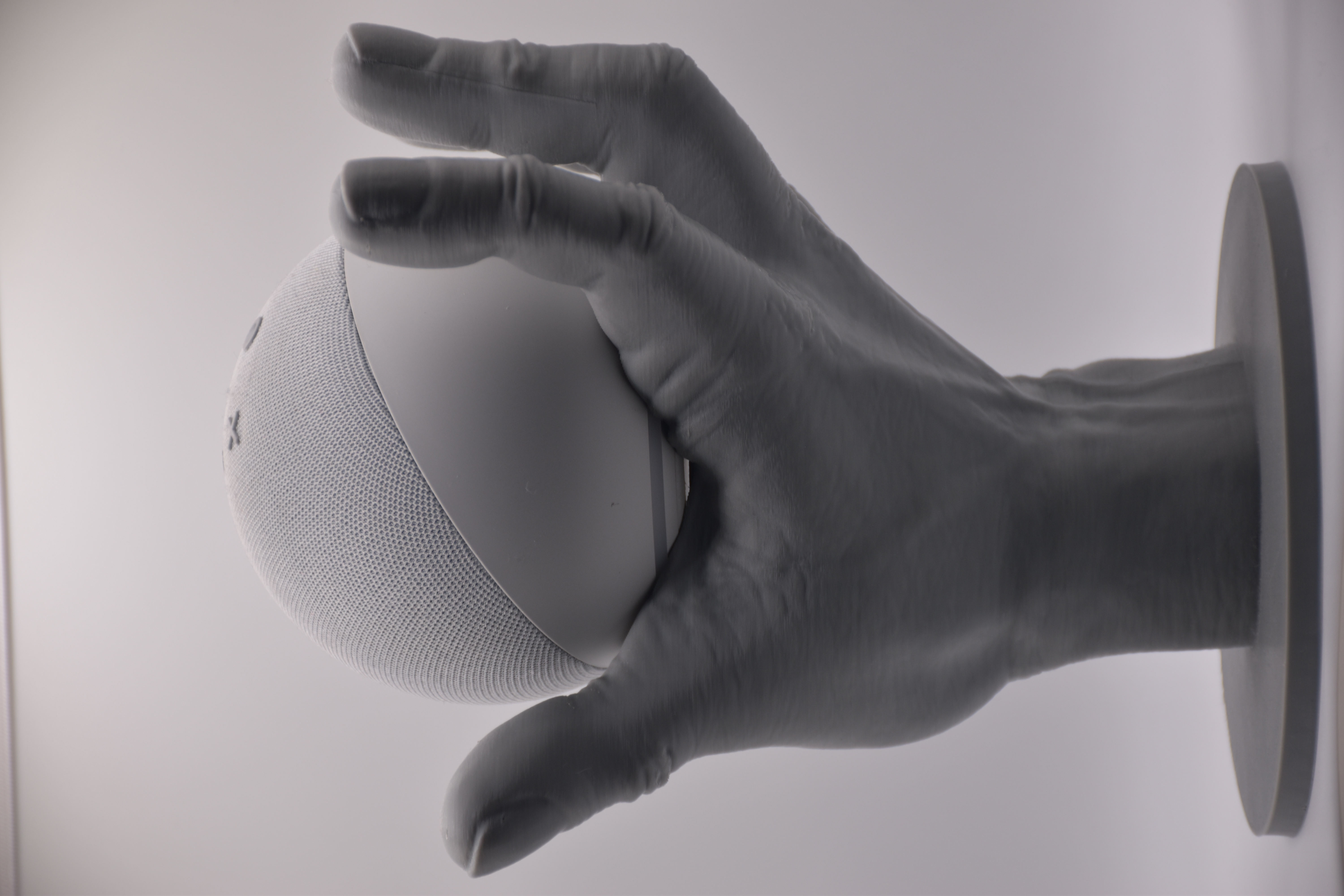 3D Printed Hand Sculptured for Echo Dot